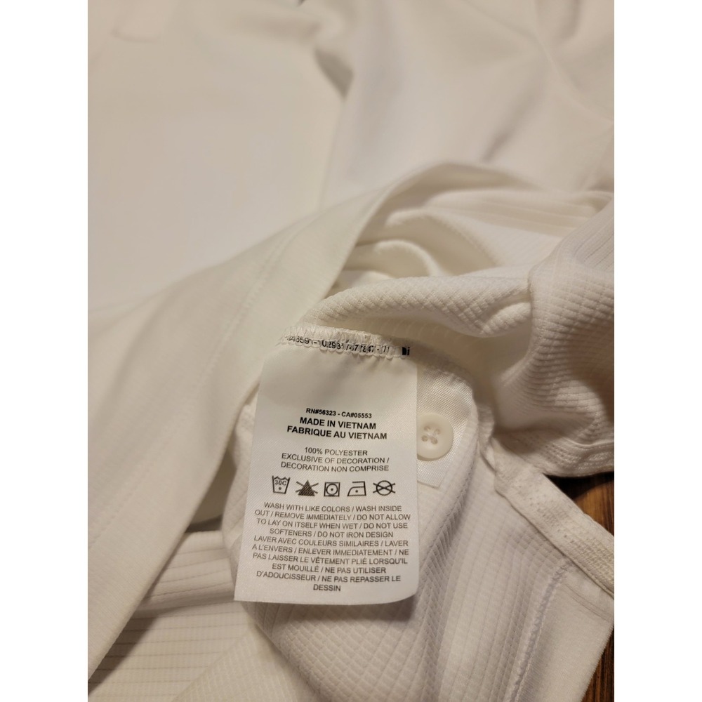 Dallas Cowboys Shirt Mens L White NFL Football Polo Nike‎ Dri Fit Team Apparel - Picture 6 of 9